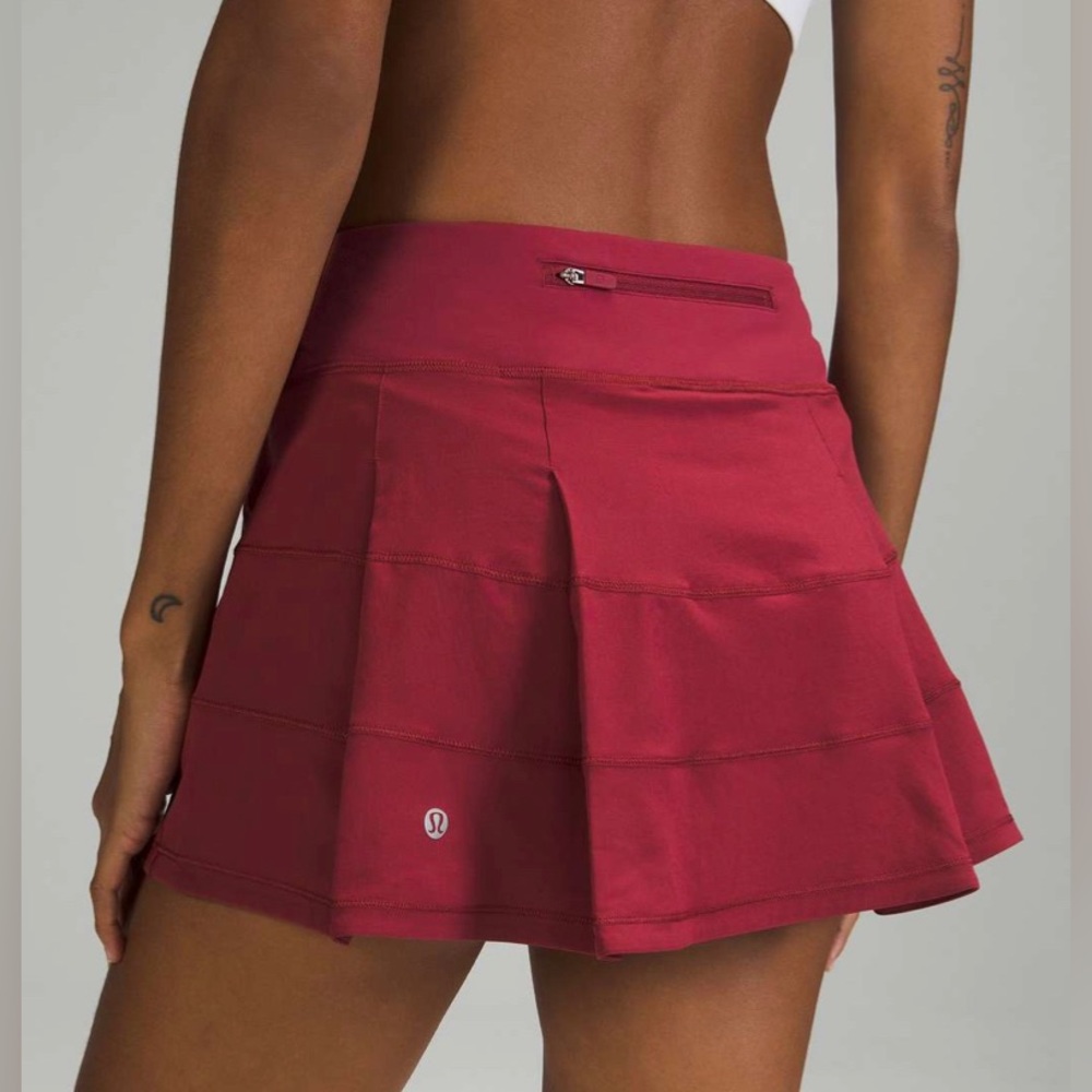 Red Pace Rival Skirt